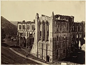 Rievaulx Abbey, the North Transept by Roger Fenton