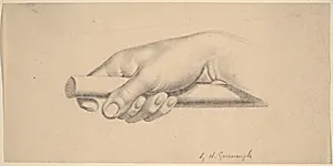 Right Hand Holding Short Rod