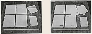 Ring-bound Stationery; Sketch to Final State