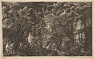 River Landscape with a Duck Hunter