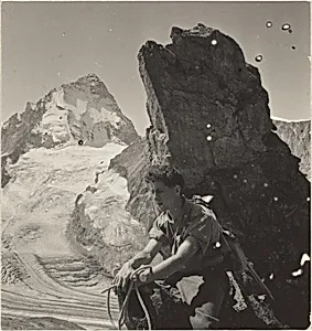 Robert Frank in the Swiss mountains
