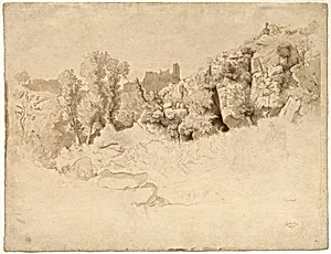 Rock Formations near Olevano