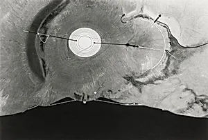 Roden Crater: Third Stage Site Plan with Cross Section