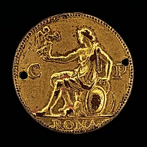 Rome Holding a Figure of Victory