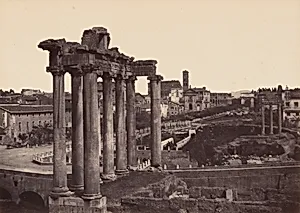 Rome, Vue Prise au Forum (Rome, View of the Forum)