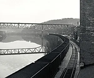 Route 40 over the Monongahela River, Brownsville, Pennsylvania