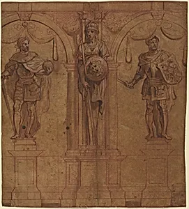Rudolf I and Albert I with Pallas