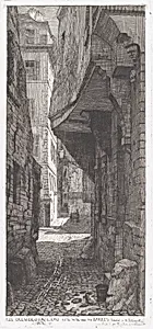 Rue Grenier sur l'eau, côté de la rue des Barres
