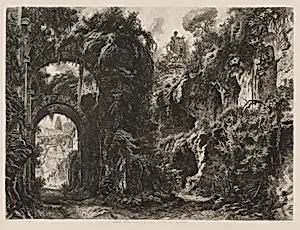 Ruins of the House of Septimius Severus on the Palatine (Rovine della casa di S.S. sul Palatino )
