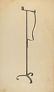 Rush and Candle Stand
