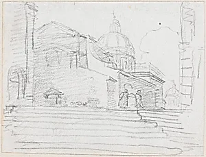 S. Rocco by Hubert Robert