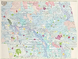 Sabine D Region of the Moon, Lunar Orbiter Site II P-6 Southwest Mare Tranquilitatis
