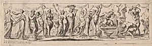 Sacrifice of a Satyr by Pierre Brebiette