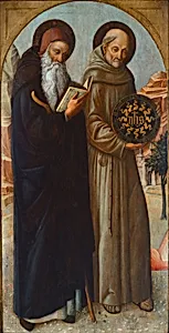 Saint Anthony Abbot and Saint Bernardino of Siena