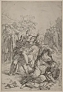 Saint Benedict Healing the Possessed