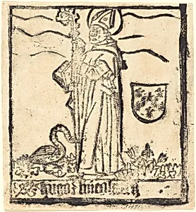 Saint Hugo of Lincoln (or Saint Hugo of Avalon) by German 15th Century