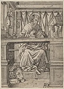 Saint Jerome in His Study
