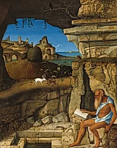 Saint Jerome Reading