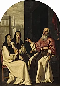 Saint Jerome with Saint Paula and Saint Eustochium