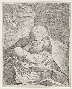 Saint Joseph with the Christ Child