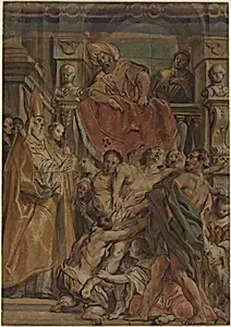 Saint Martin of Tours Healing the Servant of Tetrodius