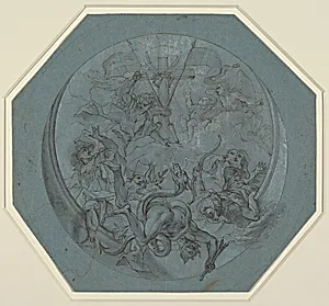 Saint Michael Defeating Heresy and Satan