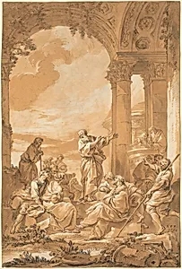 Saint Paul Preaching in Athens