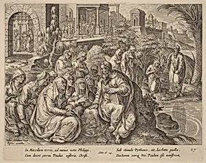 Saint Paul Speaks to the Women of Philippi by a River