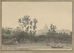 Saint Peter's from the Tiber