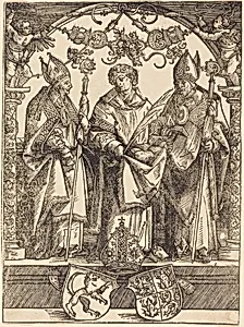 Saints Maximilian, Stephen, and Valentine
