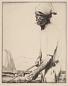 Sampan Fisherman