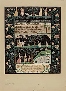 Sampler or Embroidered Picture
