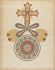 Santa Barbara Mission Doorway Design from the portfolio "Decorative Art of Spanish California" by American 20th Century