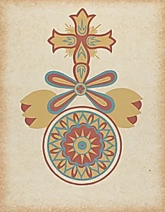 Santa Barbara Mission Doorway Design from the portfolio "Decorative Art of Spanish California" by American 20th Century