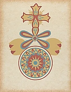 Santa Barbara Mission Doorway Design from the portfolio "Decorative Art of Spanish California" by American 20th Century