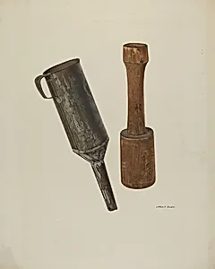 Sausage Stuffer and Funnel