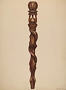 Scepter (Lumberjack Carving)