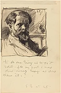Self-Portrait at Forty-five