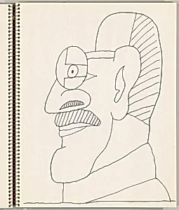 Self-Portrait in Profile