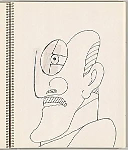 Self-Portrait in Profile