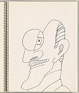 Self-Portrait in Profile