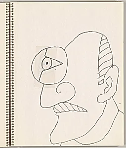 Self-Portrait in Profile