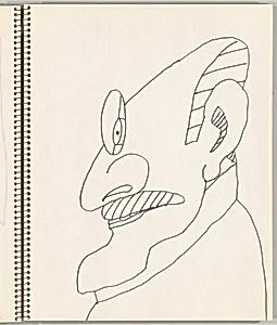 Self-Portrait in Profile