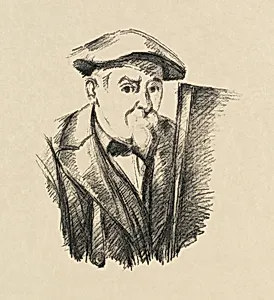 Self-Portrait by Paul Cezanne