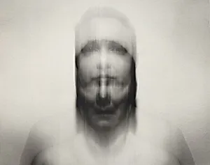 Self-Portrait: Vertical Motion Up, Medium