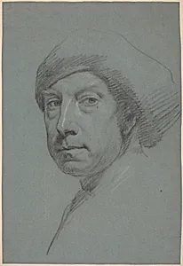 Self-Portrait Wearing a Turban