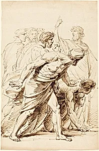 Seven Men in Antique Dress