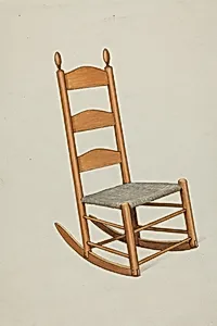 Shaker Child's Rocker