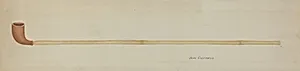 Shaker Clay Pipe by John Greenwell