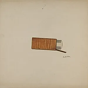 Shaker Comb and Case